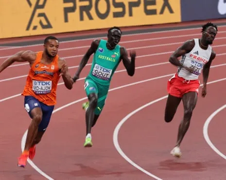 The Young Sprinter Eliminated After Fourth-Place Finish in Heats